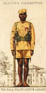 Brittiläinen Etelä-Afrikan poliisin syntyperäinen Askari, 1936. tekijältä Unbekannt