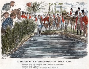 Brook Jump, 1863 tekijältä Unbekannt
