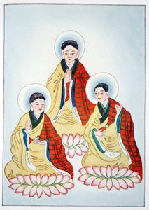 Buddhalainen kolmikko, 1922 tekijältä Unbekannt