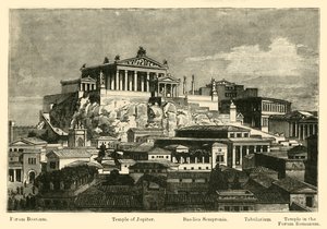 Capitol, Palatine-vuoren entisöinnista, 1890. tekijältä Unbekannt
