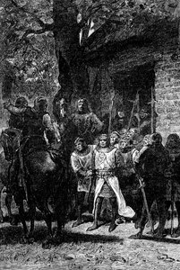 Richard Leijonan vangitseminen, 1192, 1909 tekijältä Unbekannt