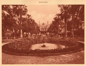 Kasino, Monte Carlo, 1930. tekijältä Unbekannt