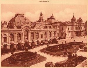 Kasino, Monte Carlo, 1930. tekijältä Unbekannt