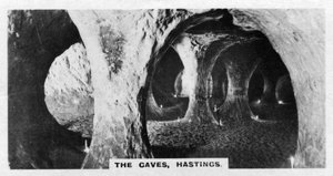 The Caves, Hastings, Sussex, 1920-luku tekijältä Unbekannt