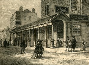 Chelsea Bun-House, 1810, c1876. tekijältä Unbekannt