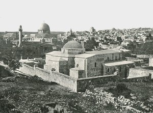 Pyhän Annan kirkko, Jerusalem, Palestiina, 1895. tekijältä Unbekannt