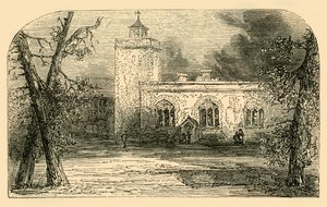 Pyhän Pietarin kirkko Tower Greenissä, vuodelta 1872. tekijältä Unbekannt
