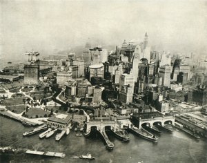 New Yorkin kaupunki ilmasta katsottuna, 1936. tekijältä Unbekannt