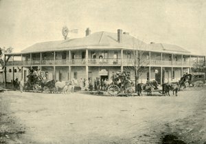 The Club House Hotel, Narrabri, 1901. tekijältä Unbekannt