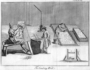 Kampaustyö, c1750 tekijältä Unbekannt