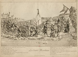 Vastavallankumous, 1791. tekijältä Unbekannt