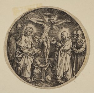 The Crucifixion Round copy.n.d. tekijältä Unbekannt