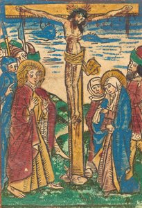 Ristiinnaulitseminen, n. 1490. tekijältä Unbekannt