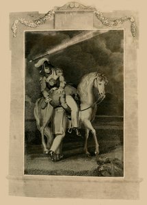 Kenraali Rossin kuolema lähellä Baltimorea, 1814, 1816. tekijältä Unbekannt