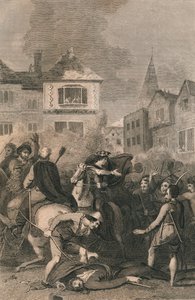 Wat Tylerin kuolema, 1381, 1800-luku tekijältä Unbekannt