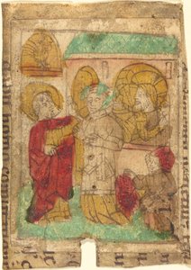 Pietarin kieltäminen, n. 14551465. tekijältä Unbekannt