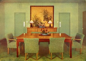 Ruokasali - Paul T. Frankl, Beverly Hills, Kalifornia, 1941 tekijältä Unbekannt