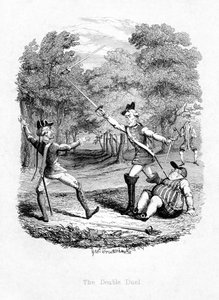Kaksintaistelu, 1844 tekijältä Unbekannt