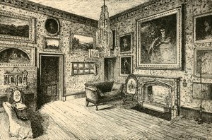 The Drawing Room Abbotsfordissa, 1882. tekijältä Unbekannt