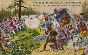 Cornwallin herttua kevytjalkaväki... Brandywinessa, 1777, 1939 tekijältä Unbekannt