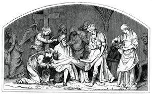 Pääsiäishauta, 1554-1564, 1870 tekijältä Unbekannt