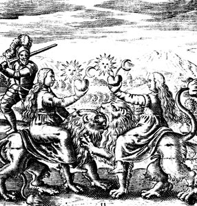 The 11th Key of Basil Valentine, legendaarinen 1400-luvun saksalainen munkki ja alkemisti, 1651 tekijältä Unbekannt