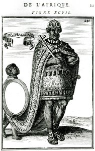 Abessinian keisari, 1600-luku tekijältä Unbekannt