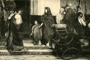 Roomalaisen teatterin sisäänkäynti, 1890. tekijältä Unbekannt