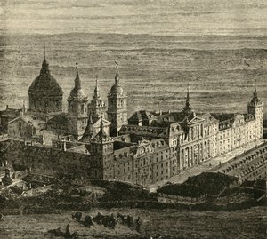 Escurial, lähellä Madridia, 1890. tekijältä Unbekannt