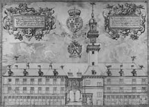 Ensimmäinen kuninkaallinen pörssi vuonna 1569, 1500-luvulla, 1928 tekijältä Unbekannt