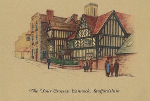 The Four Crosses, Cannock, Staffordshire, 1939 tekijältä Unbekannt