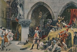 Ranskalaiset ennen herttuan palatsia, Venetsia, 1797, 1896 tekijältä Unbekannt
