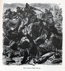 Ranskan valtaus Milanon, 1882 tekijältä Unbekannt