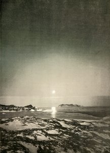 Täysikuu syyshämärän aikaan, c1908, 1909. tekijältä Unbekannt
