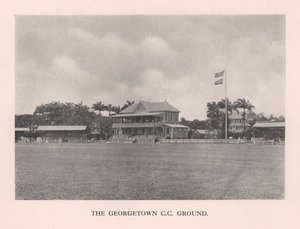 Georgetownin krikettiklubikenttä, British Guayana, 1910 1912 tekijältä Unbekannt