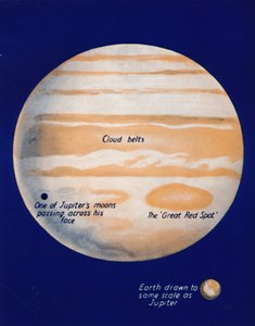 Jättiplaneetta ja hänen suuri punainen piste, 1935 tekijältä Unbekannt
