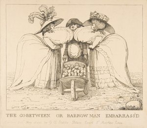 The Go-Between tai Barrow Man Embarrassd, 15. toukokuuta 1786. tekijältä Unbekannt