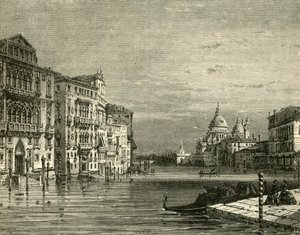 Grand Canal, Venetsia, 1890. tekijältä Unbekannt