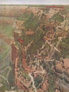Grand Canyon, Arizona, 1914. tekijältä Unbekannt