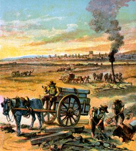 Suuri rutto 1665, n. 1850 tekijältä Unbekannt