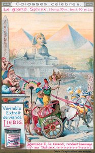 Gizan suuri sfinksi, Egypti, 1890-1910 tekijältä Unbekannt