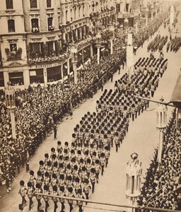 Guards Oxford Streetillä, 12. toukokuuta 1937 tekijältä Unbekannt