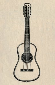 Kitara, 1895. tekijältä Unbekannt