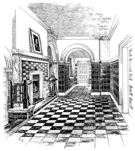 The Hall, 15, Melbury Road, 1899 tekijältä Unbekannt