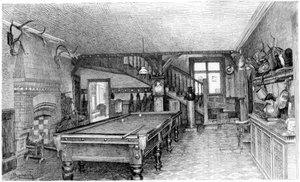 The Hall at Silverbeck, c1880-1882 tekijältä Unbekannt
