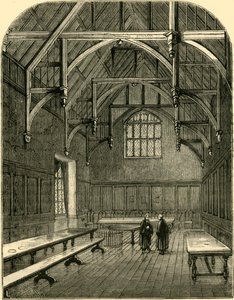 The Hall of Grays Inn, vuonna 1872. tekijältä Unbekannt