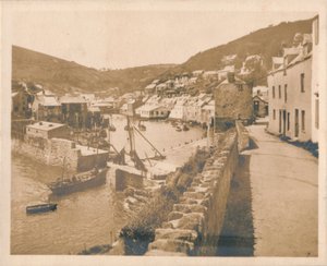 Sataman sisäänkäynti - Polperro, 1927 tekijältä Unbekannt