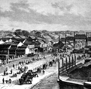 The High Street, Peking, 1890 tekijältä Unbekannt