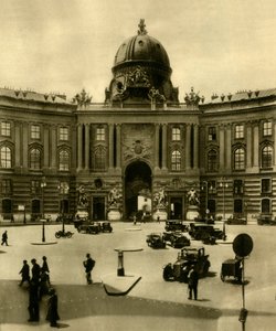 Hofburg, Wien, Itävalta, vuodelta 1935. tekijältä Unbekannt