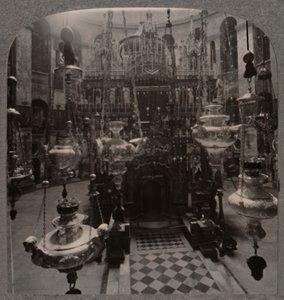 Pyhän haudan kirkko, Jerusalem, 1900 tekijältä Unbekannt
